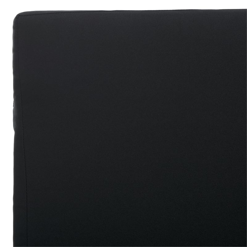 Safavieh Herman Steel and Polyester Recliner Chair  in  Brown / Black