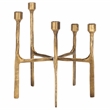Safavieh Quyn Taper Candleholder Centerpiece in Brass