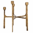 Safavieh Quyn Taper Candleholder Centerpiece in Brass