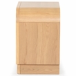 Safavieh Dinah 2 Drawer Wood Nightstand in Natural