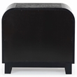 Safavieh Dinah 2 Drawer Wood Nightstand in Black