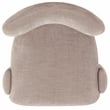 Safavieh Tamlyn Performance Wood and Fabric Dining Chair in Light Brown