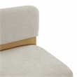 Safavieh Naja Wood Modern Barstool in Taupe / Natural