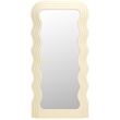 Safavieh Mahya Wood and Iron Mirror in White