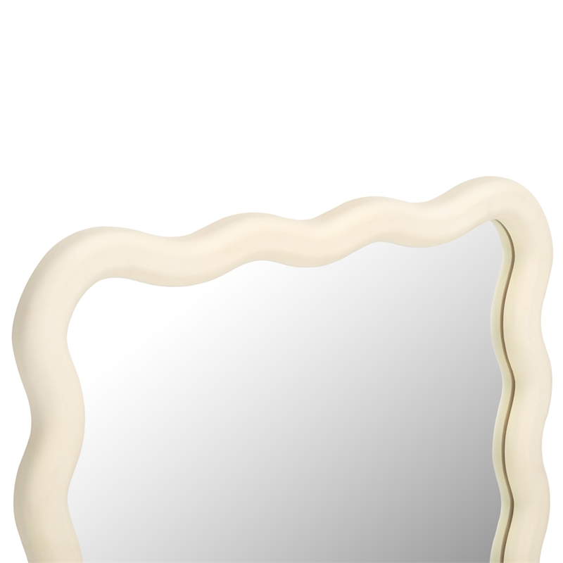 Safavieh Izara Pine Wood Mirror in White