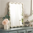 Safavieh Izara Pine Wood Mirror in White