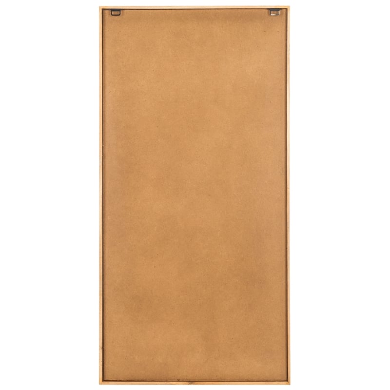 Safavieh  Memory Wood Framed Dimensional Wall Art in Natural / Cream