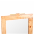 Safavieh Anthea Wood and Iron Mirror in Natural