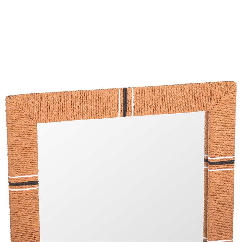 Safavieh Salra Wood Mirror in Natural