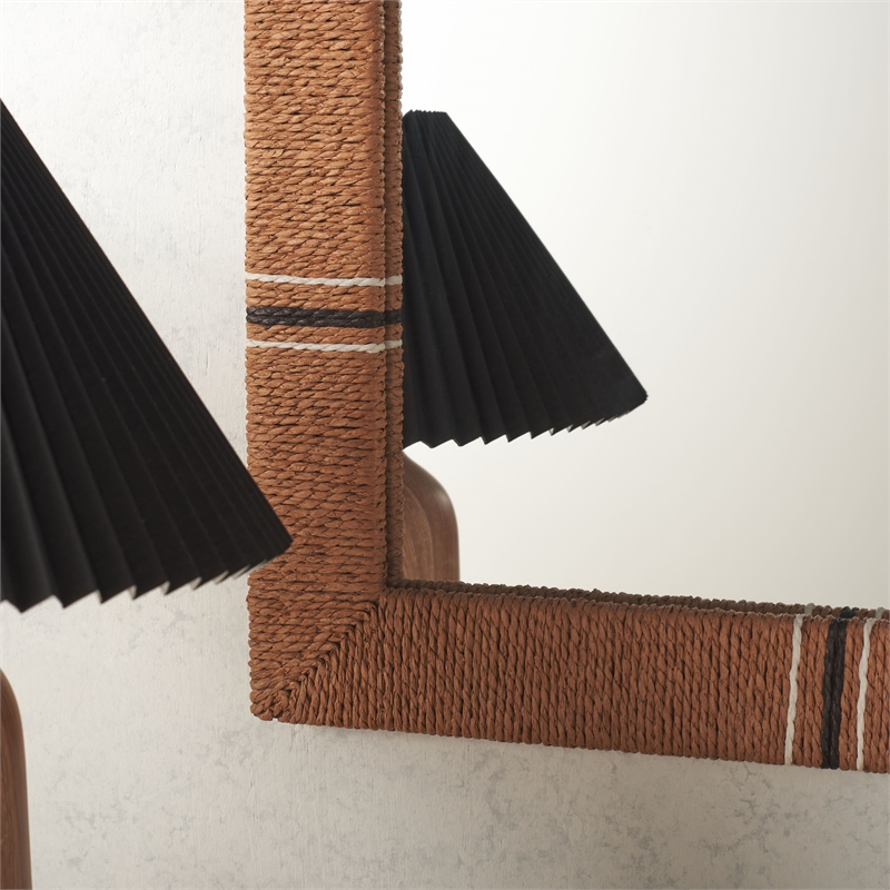 Safavieh Salra Wood Mirror in Natural