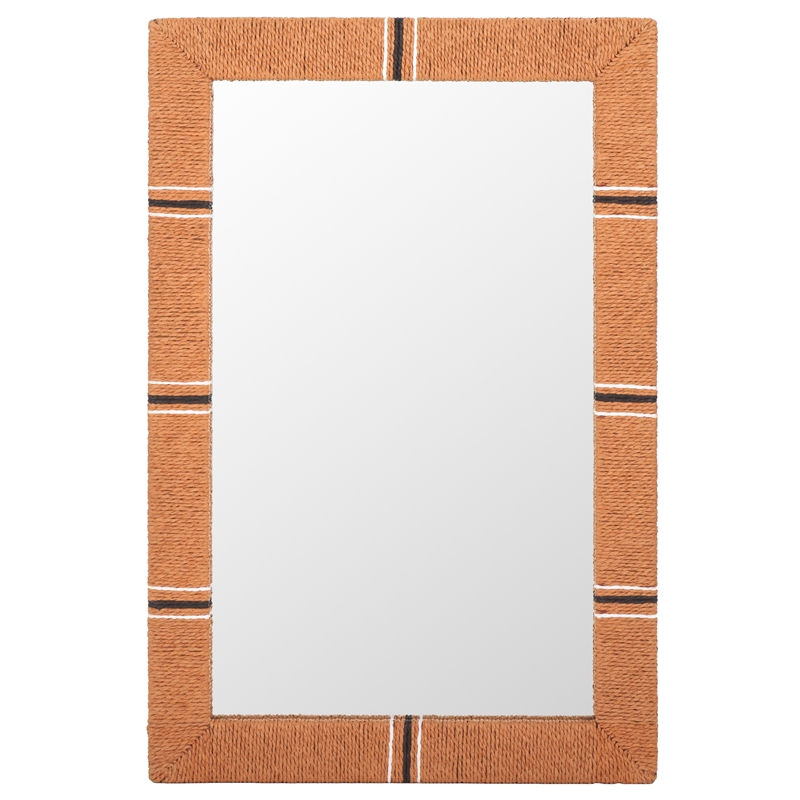 Safavieh Salra Wood Mirror in Natural