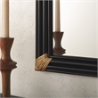 Safavieh Bindie Wood Mirror in Natural / Black