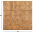 Safavieh Marlow Wood Wall Decor in Gold