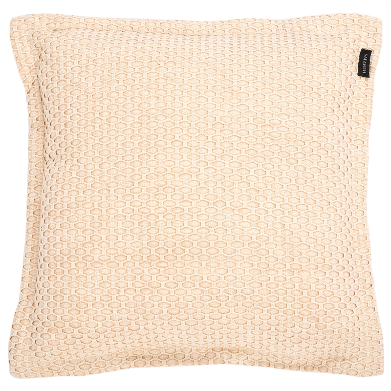 Safavieh Demi Cotton Pillow in Ivory