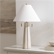 Safavieh Irena Resin and Metal Table Lamp in White / Gold