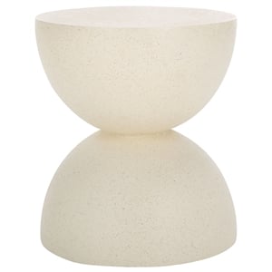 Safavieh Austyn Hourglass Accent Table in White
