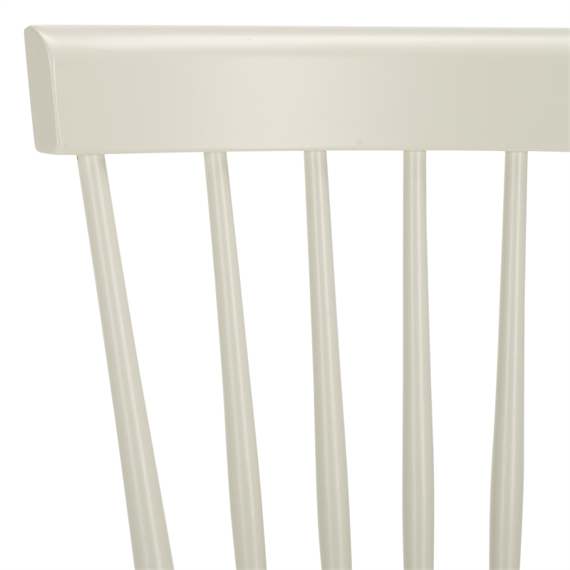 Safavieh Parker Wood Spindle Dining Chair (Set Of 2) in Off White