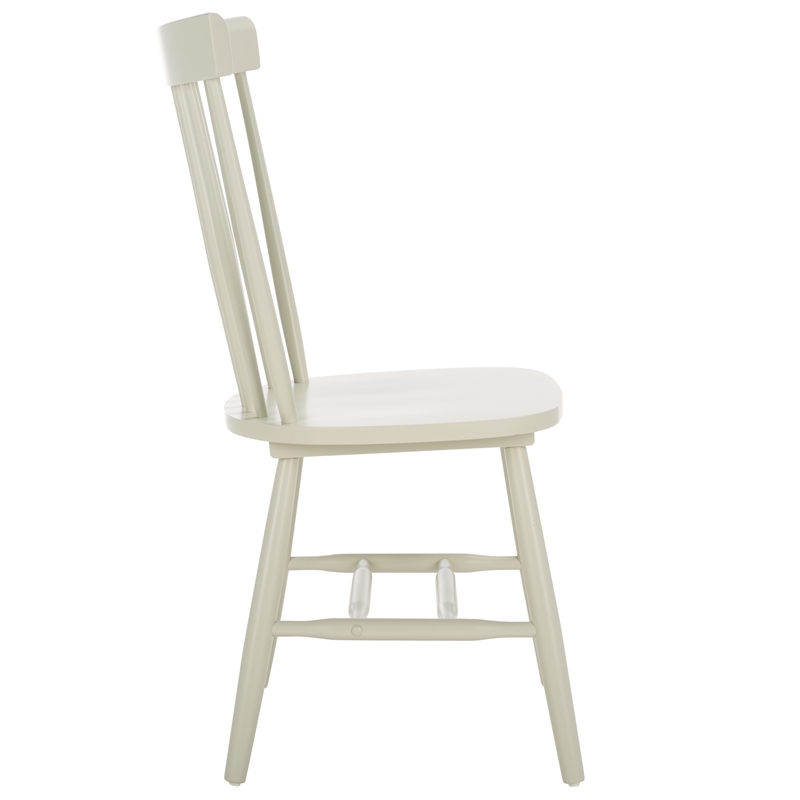 Safavieh Parker Wood Spindle Dining Chair (Set Of 2) in Off White