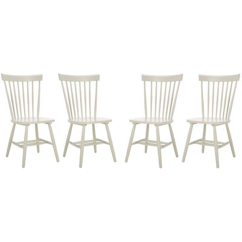Safavieh Parker Wood Spindle Dining Chair (Set Of 2) in Off White