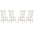 Safavieh Parker Wood Spindle Dining Chair (Set Of 2) in Off White
