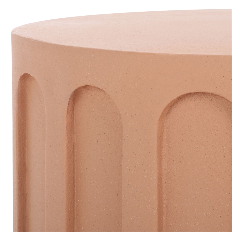 Safavieh Nikolaus Coffee Table in Terracotta