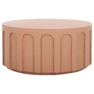 Safavieh Nikolaus Coffee Table in Terracotta
