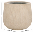 Safavieh Francia Concrete Planter in Beige