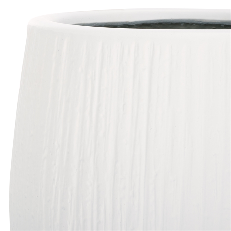 Safavieh Francia Concrete Planter in White