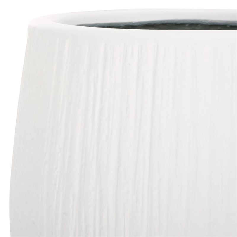 Safavieh Francia Concrete Planter in White