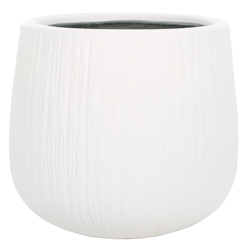 Safavieh Francia Concrete Planter in White