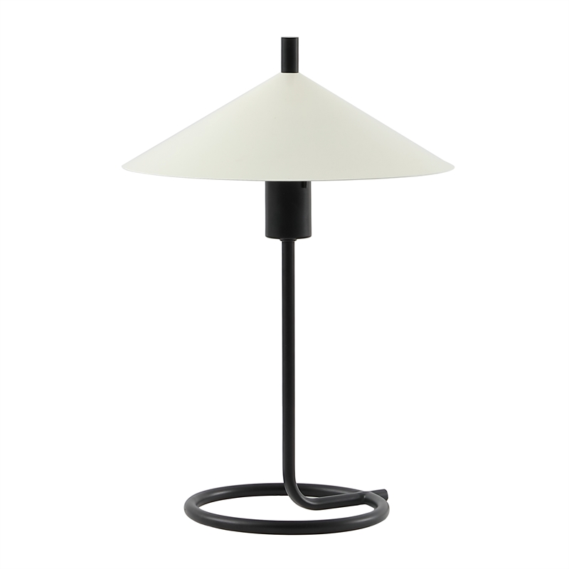 Safavieh Khlo Iron Table Lamp in Cream / Black