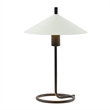 Safavieh Khlo Iron Table Lamp in Cream / Black