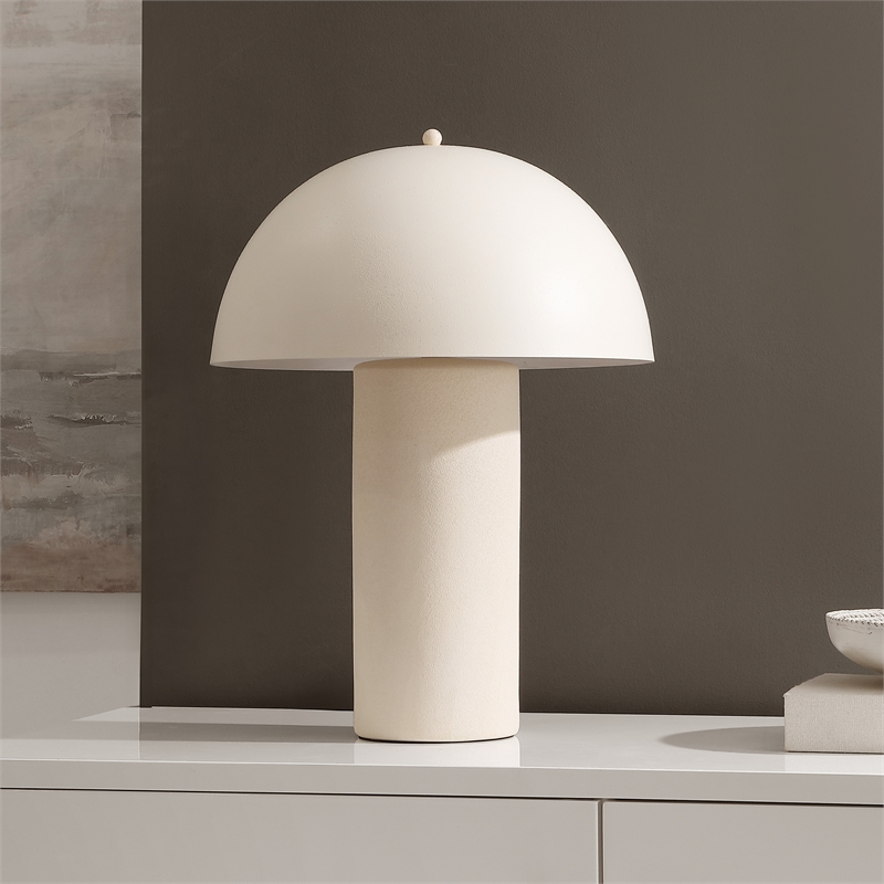 Safavieh Masson Ceramic Table Lamp in Sand