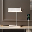 Safavieh Rylan Iron Table Lamp With USB Port in Nickel