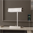 Safavieh Rylan Iron Table Lamp With USB Port in Nickel