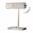 Safavieh Rylan Iron Table Lamp With USB Port in Nickel