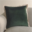 Safavieh Jordy Cotton Pillow in Olive / Natural