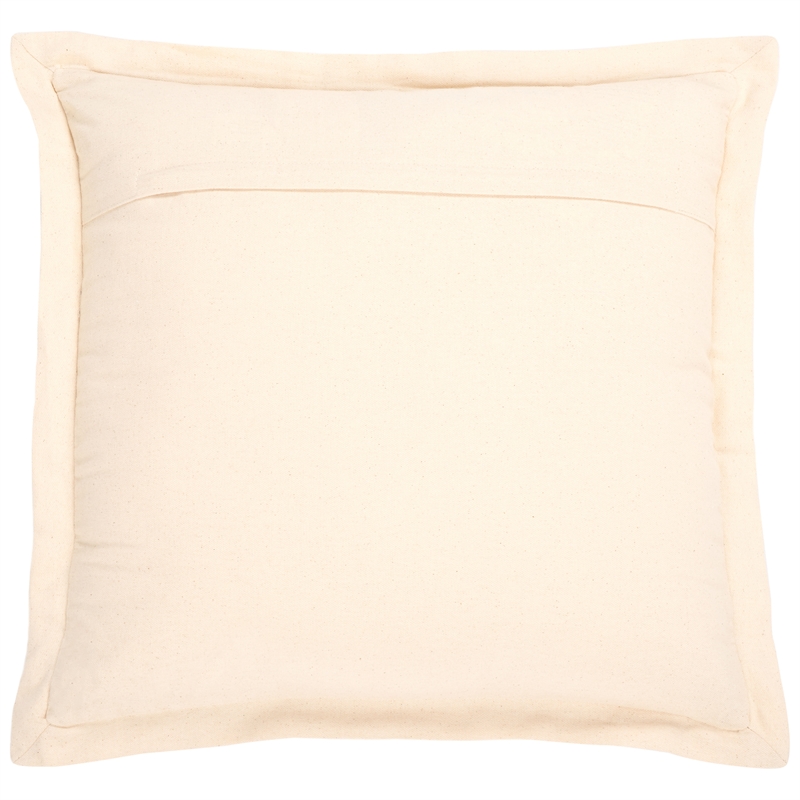 Safavieh Jordy Cotton Pillow in Olive / Natural