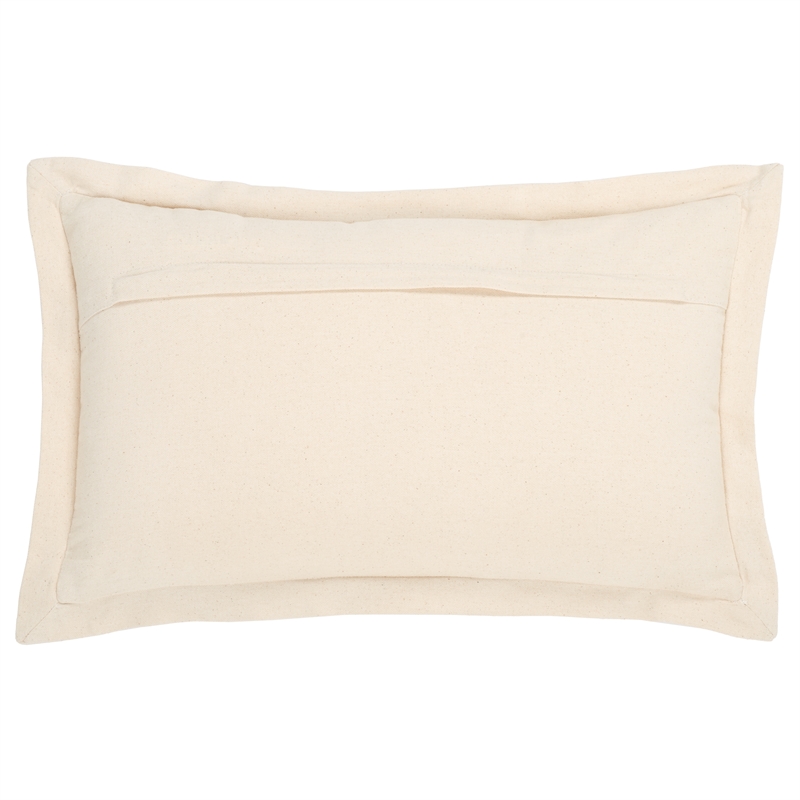 Safavieh Jordy Cotton Lumbar Pillow in Camel / Natural