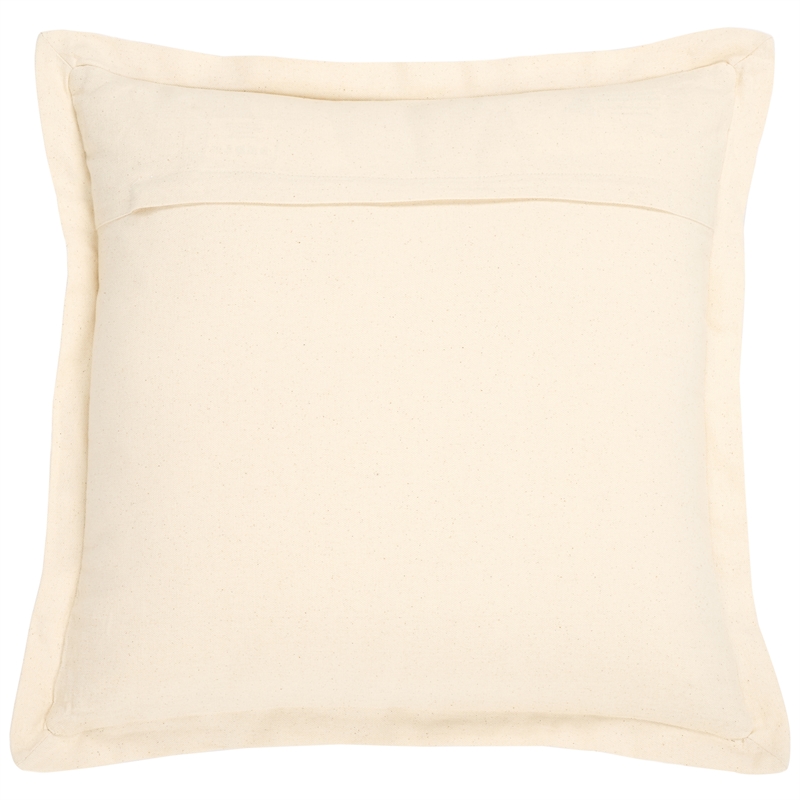 Safavieh Jordy Cotton Pillow in Camel / Natural