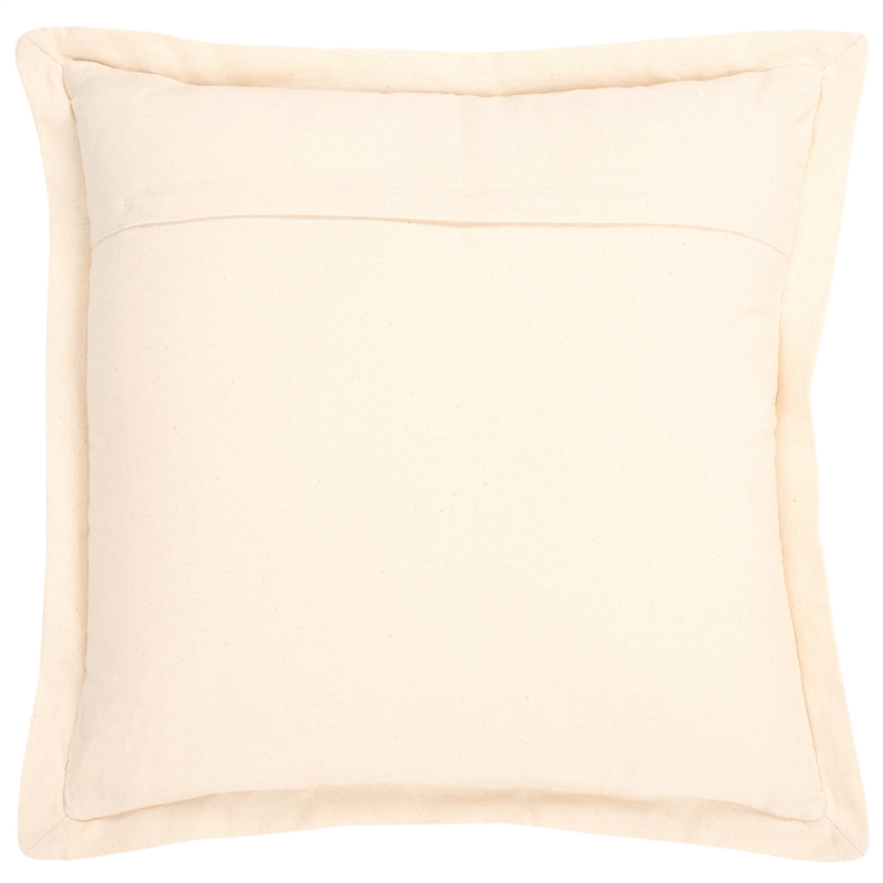 Safavieh Jordy Cotton Pillow in Black / Natural