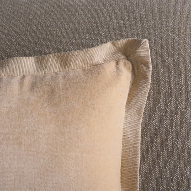 Safavieh Jordy Cotton Lumbar Pillow in Ivory / Natural