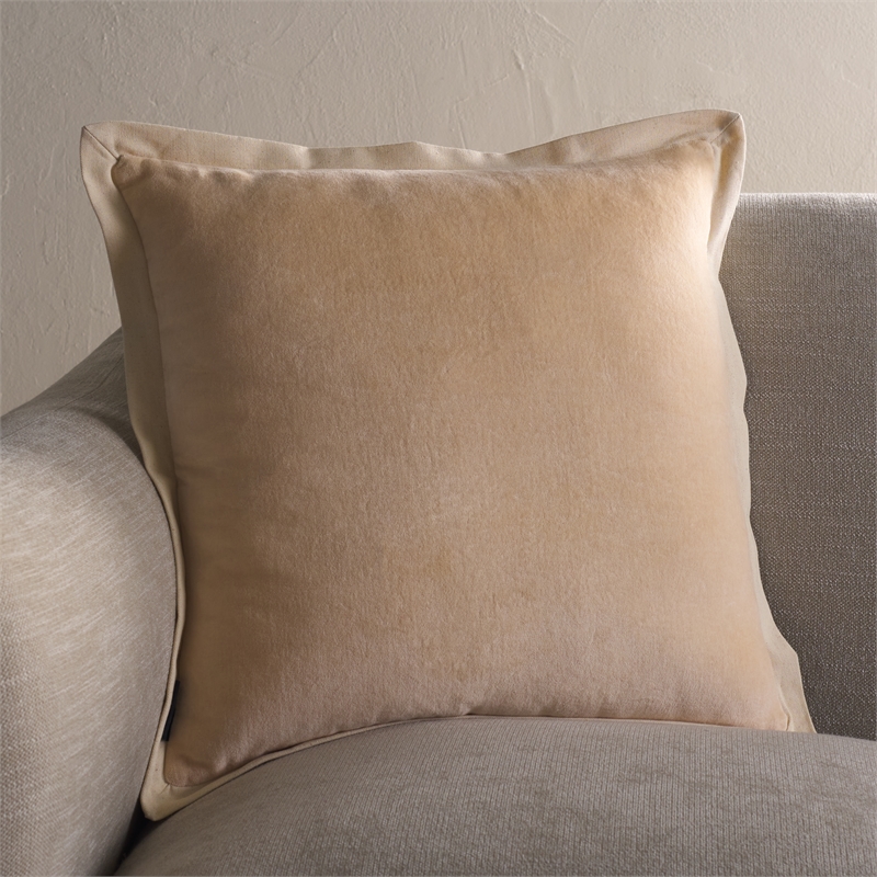 Safavieh Jordy Cotton Pillow in Ivory / Natural