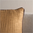 Safavieh Dani Cotton Pillow in Taupe / Brown