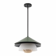 Safavieh Jalen Glass/Metal Pendant in Green