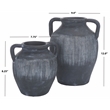 Safavieh Mira Vase Set Of 2  in Black
