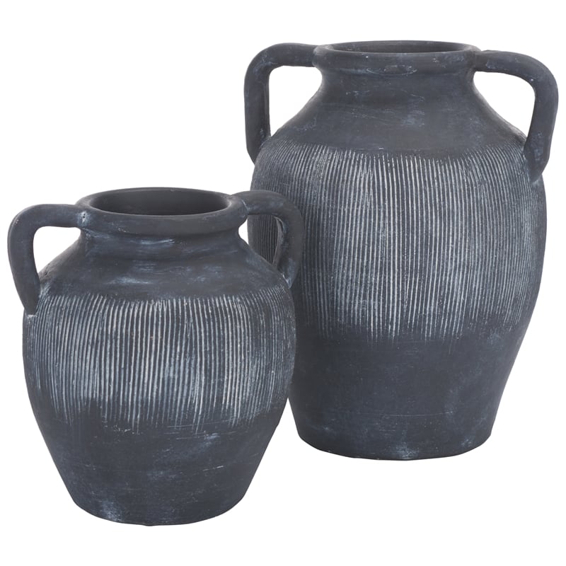 Safavieh Mira Vase Set Of 2  in Black