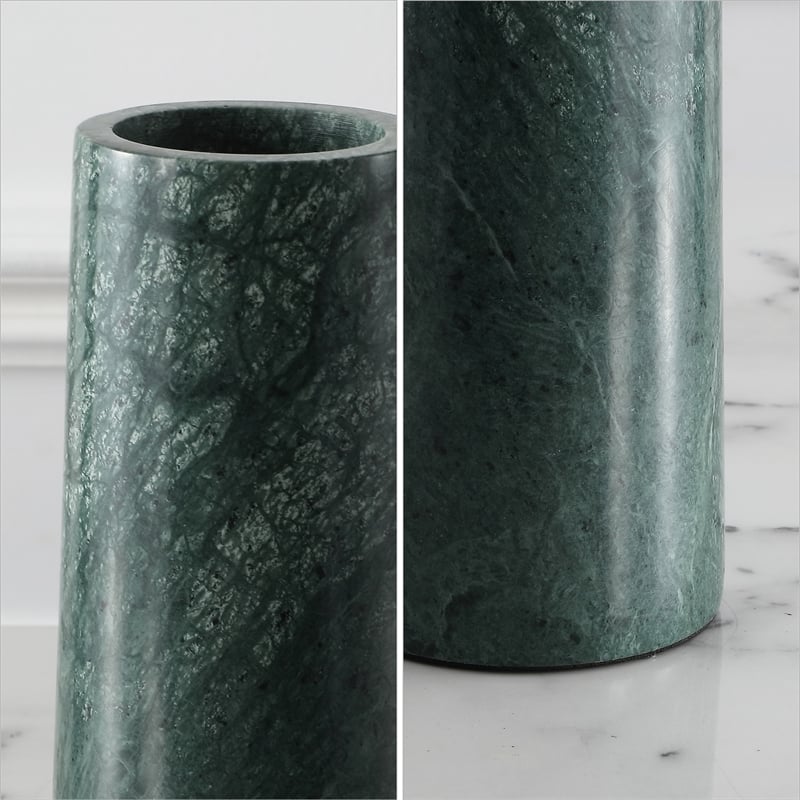 Safavieh Valto Marble Vase Set Of 2 in Green
