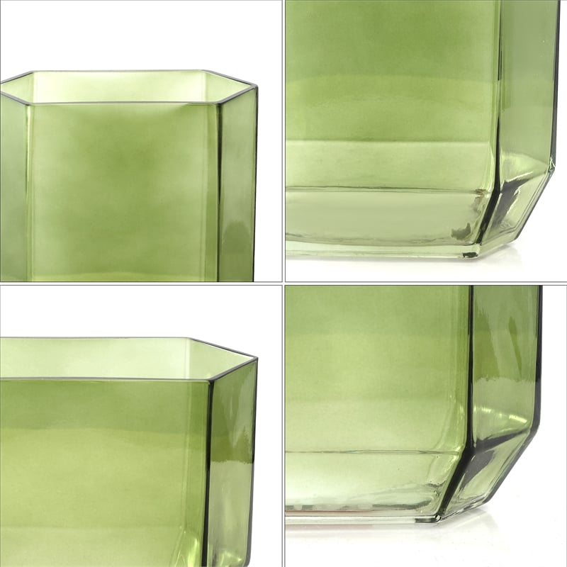 Safavieh Noreno  Glass Vase Set 2 in Green Tint