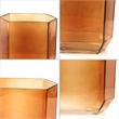 Safavieh Noreno  Glass Vase Set 2 in Orange Tint